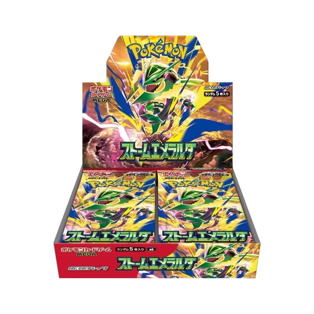 Booster Box Storm Emerelda · Pokémon japonés